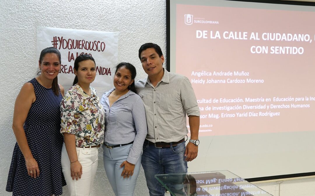 Reconocimiento a investigaciones desarrolladas por estudiantes MEI